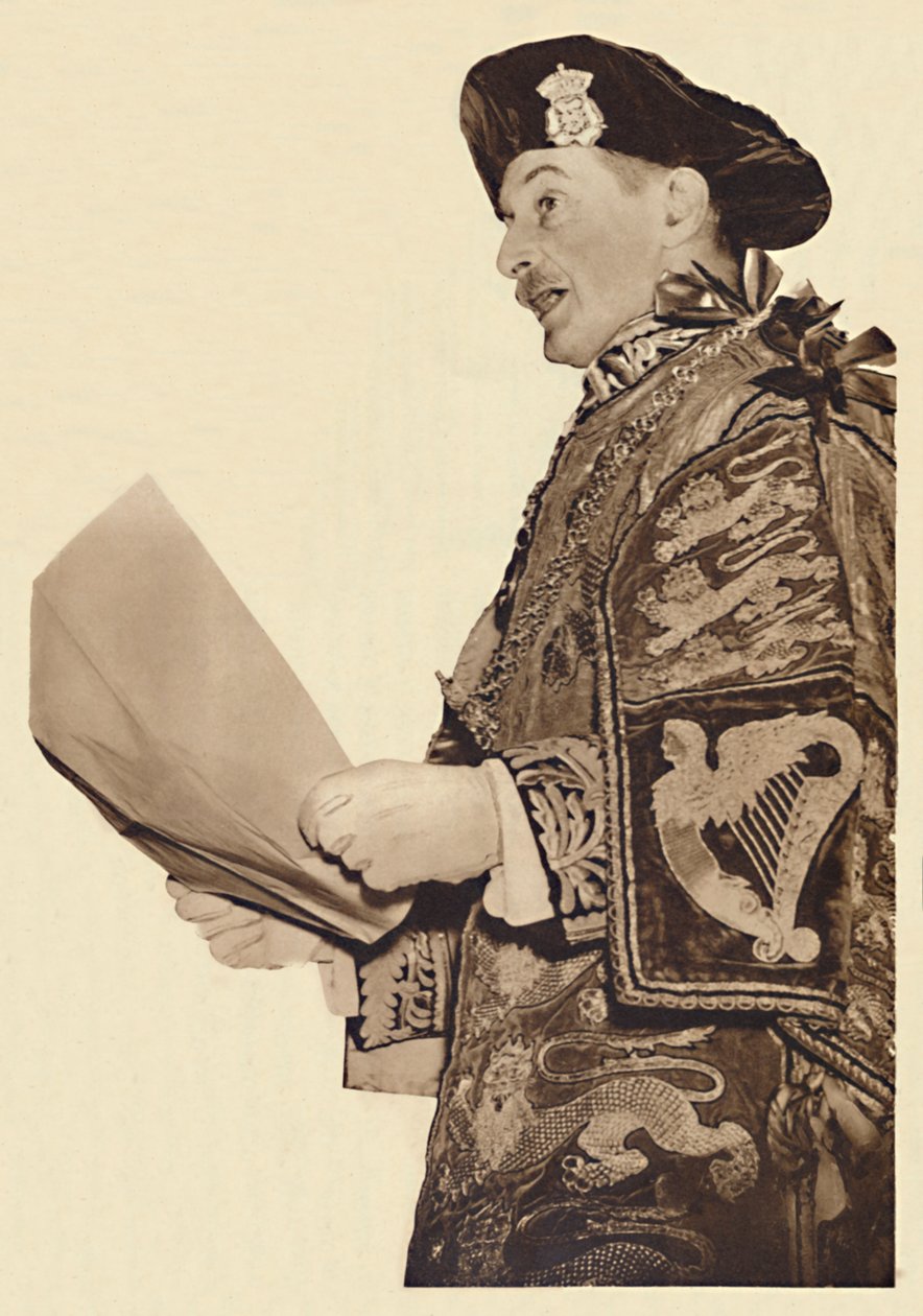 Kings of Arms proklamere en konge, 1936, 1937 av Unbekannt