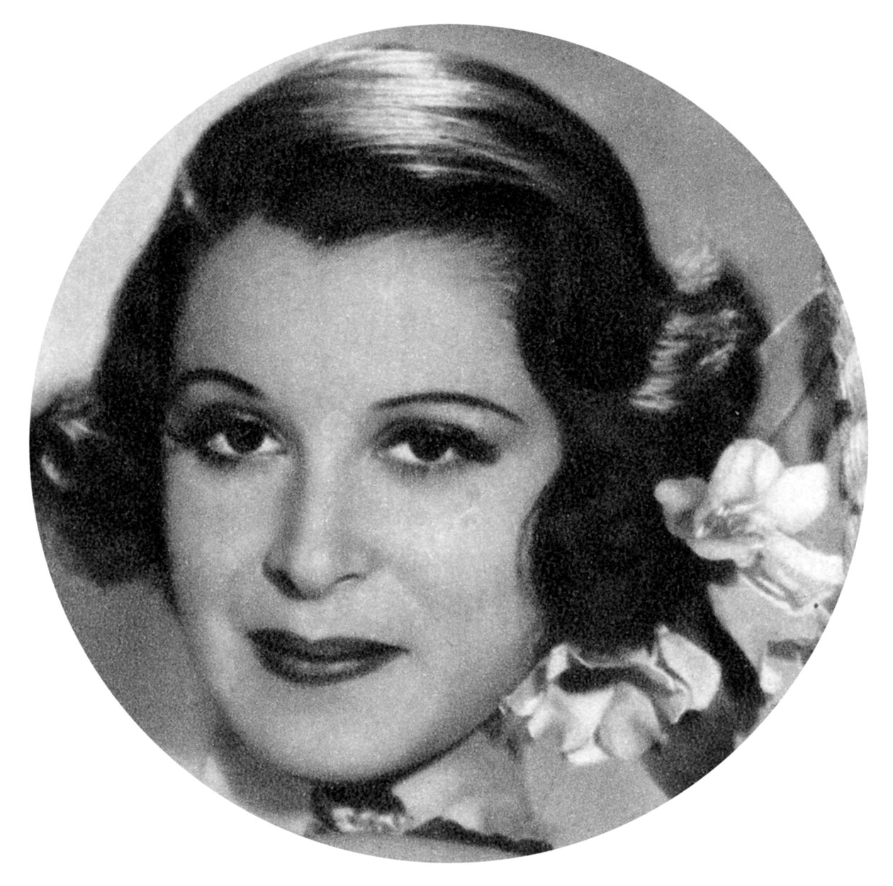 Kitty Carlisle Hart , amerikansk skuespillerinne, 1934-1935 av Unbekannt