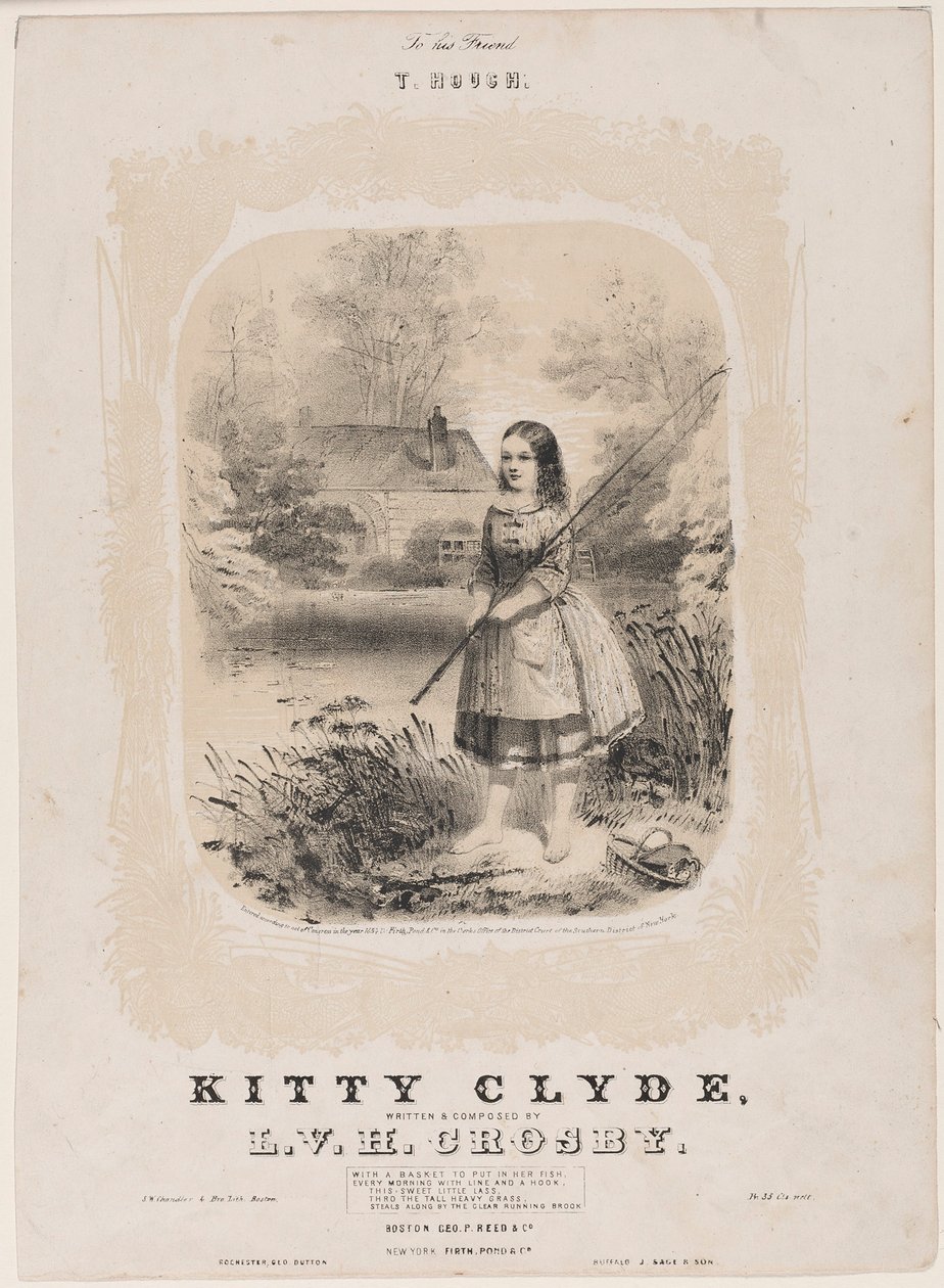 Kitty Clyde, 1854. av Unbekannt