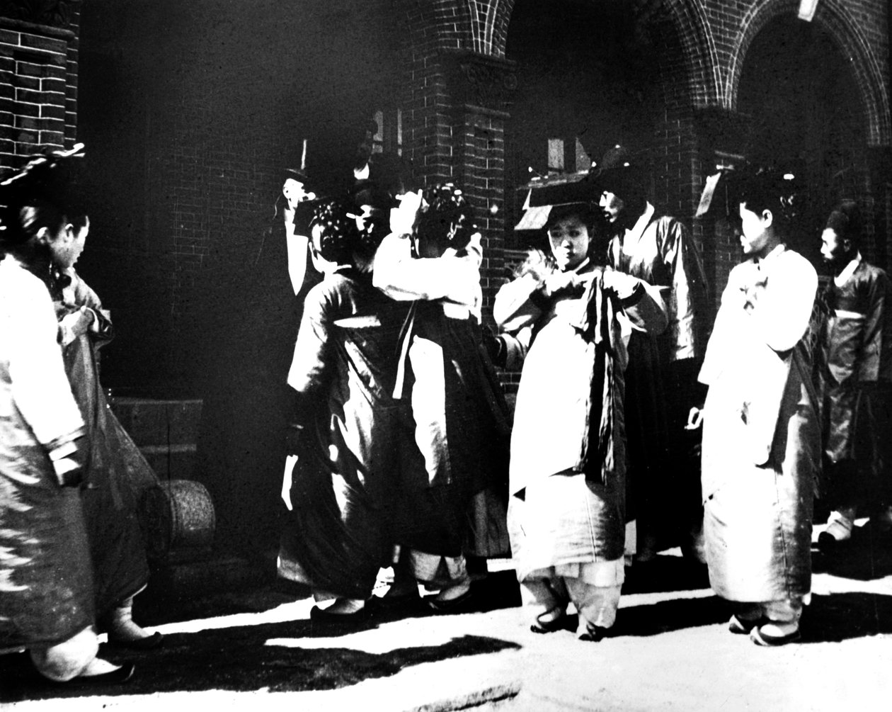 Koreanske jenter, 1900 av Unbekannt