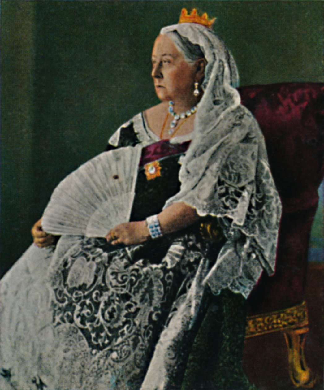 Dronning Victoria av England 1819-1901, 1934. av Unbekannt