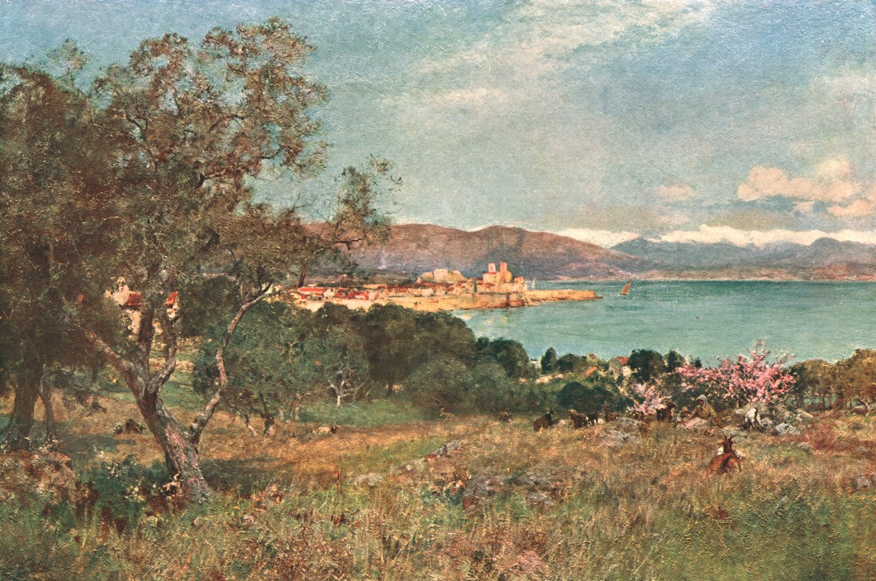 Cote dAzur, 1899, c1902. av Unbekannt