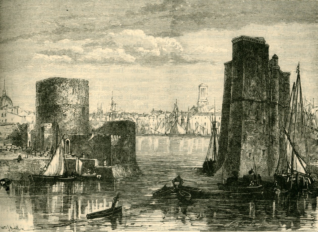 La Rochelle, 1890. av Unbekannt