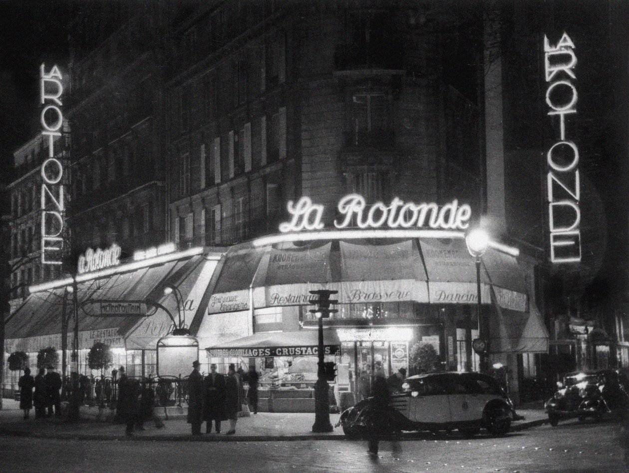 Rotundaen, Boulevard du Montparnasse, 1939. av Unbekannt