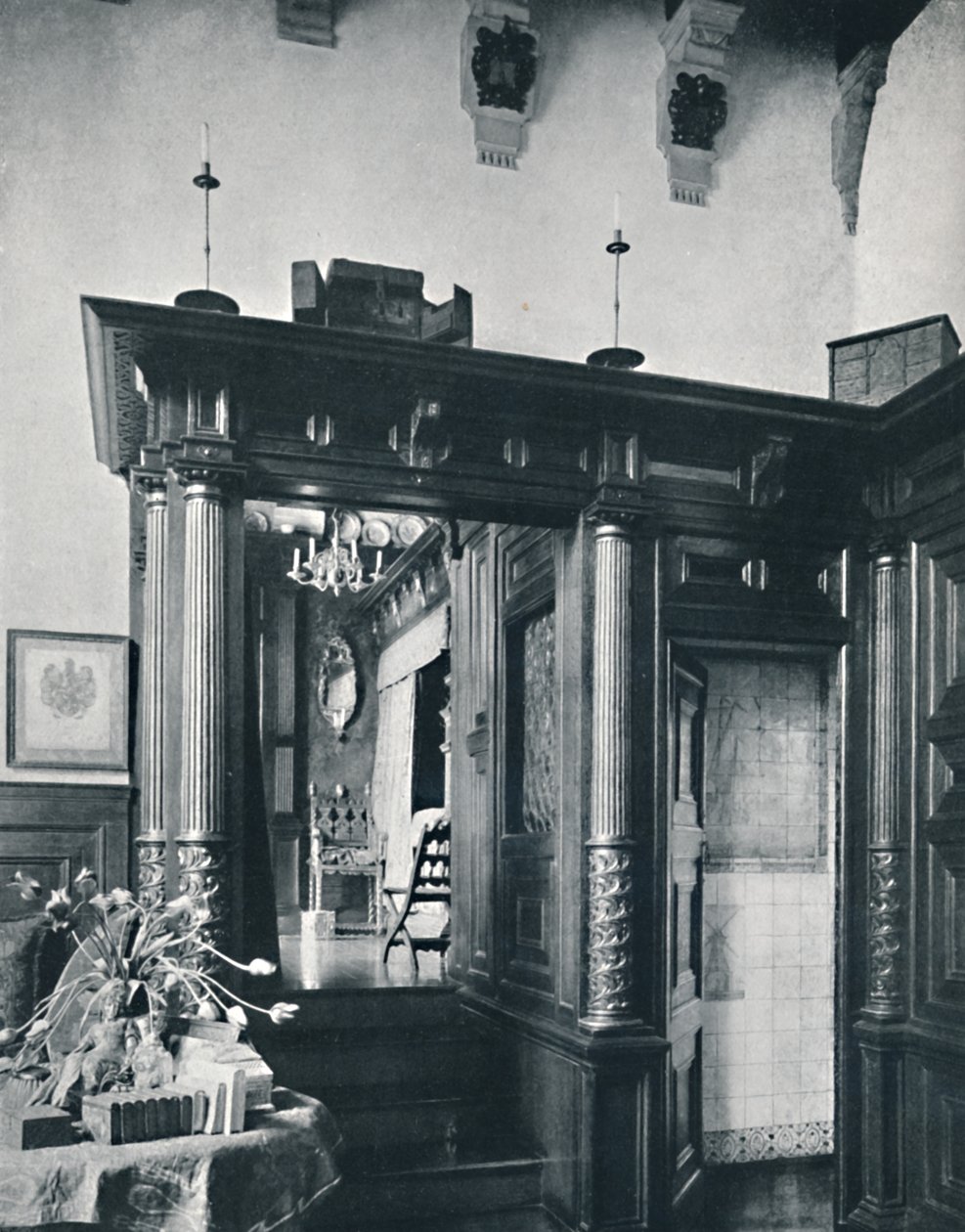 Lady Alma-Tademas Studio, sent på 1800-tallet. av Unbekannt