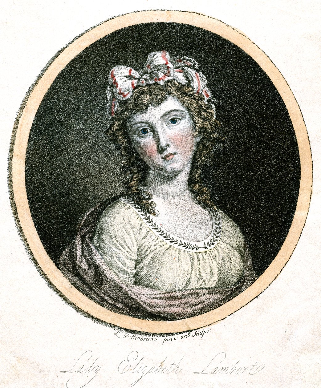 Lady Elizabeth Lambert, 1750-1820 av Unbekannt