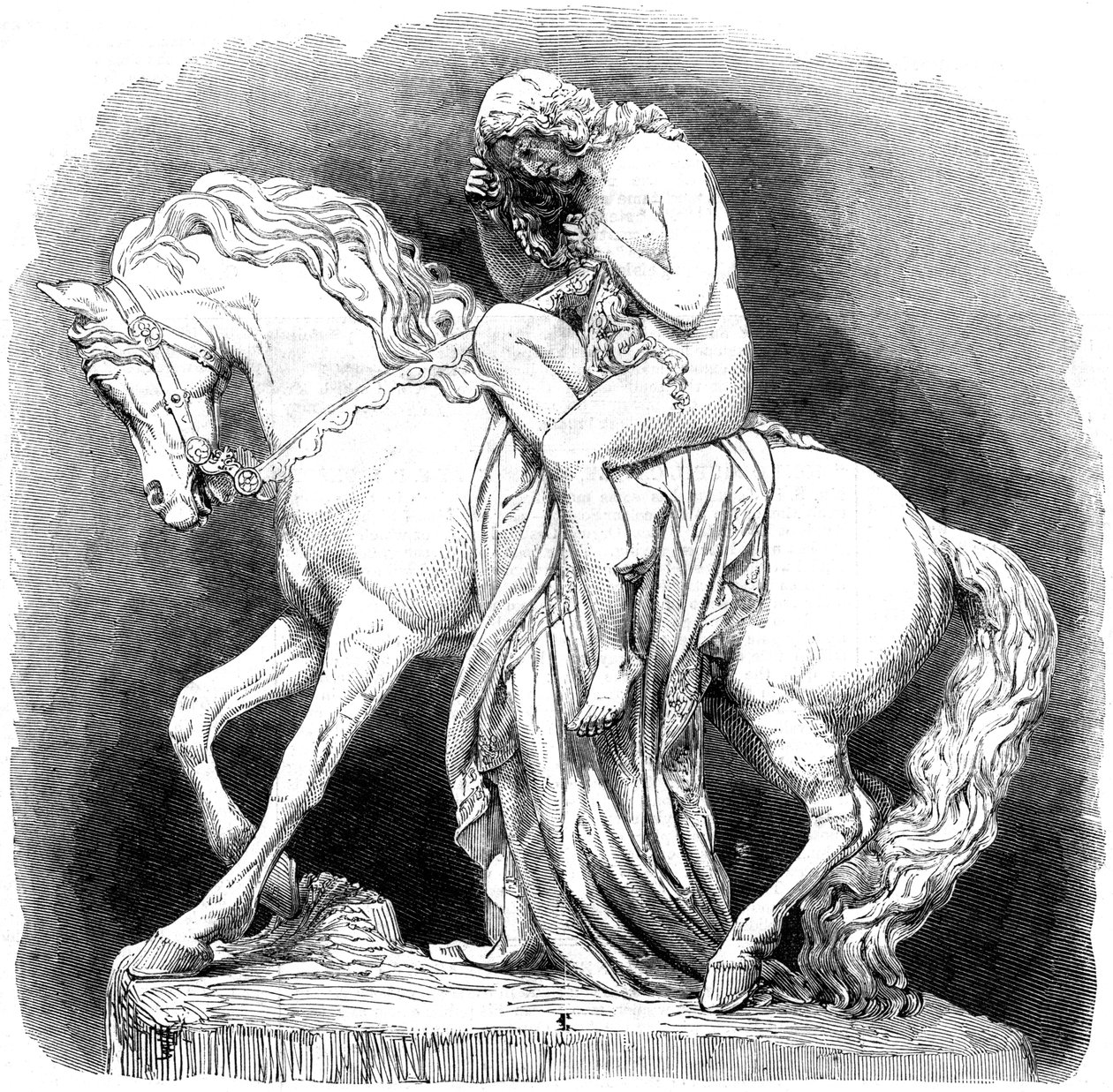Lady Godiva, 1861 av Unbekannt