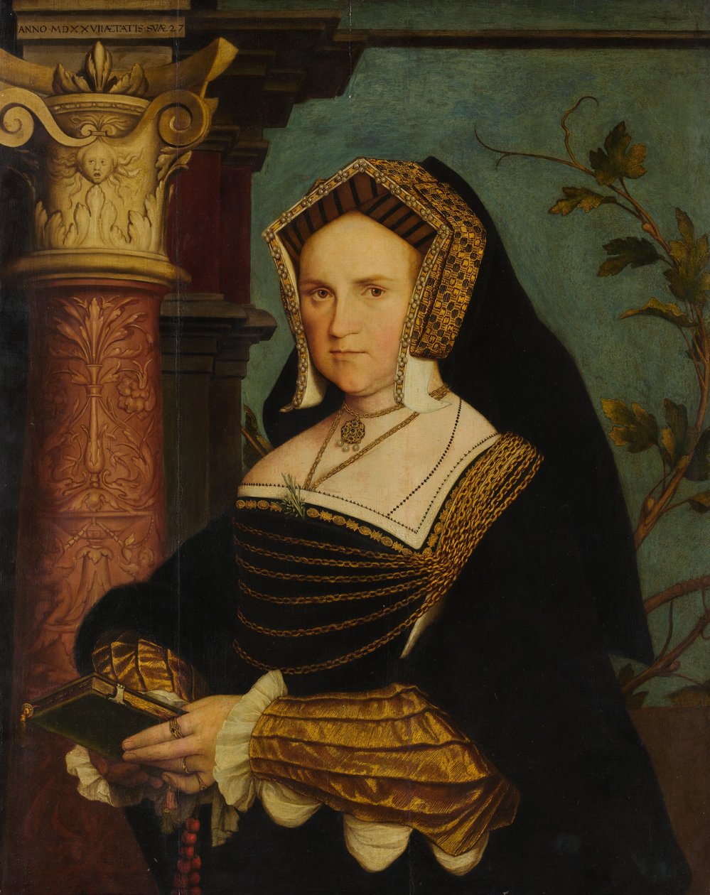 Lady Guildford Mary Wotton, født 1500. av Unbekannt