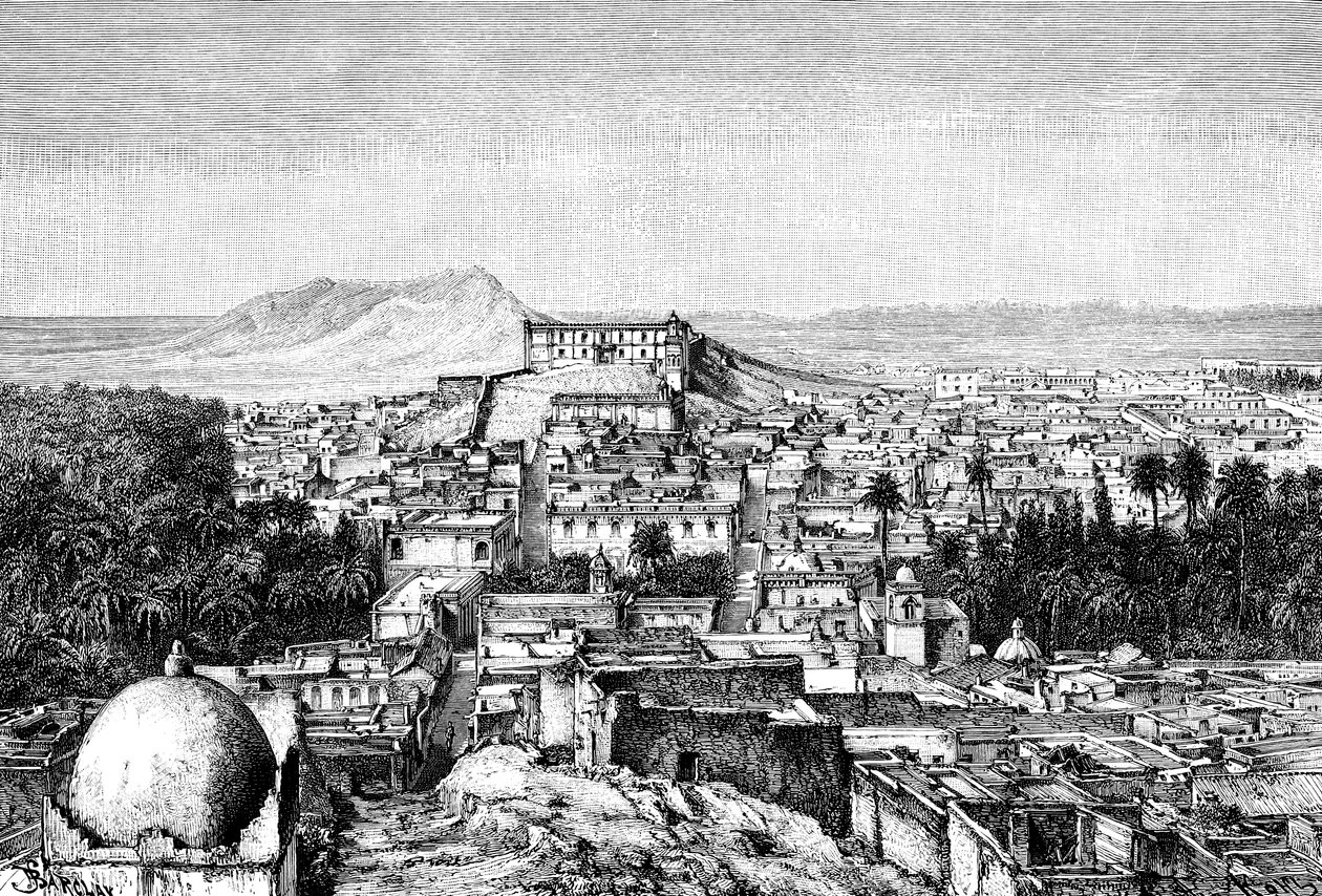 Laghouat, Algerie, 1895 av Unbekannt