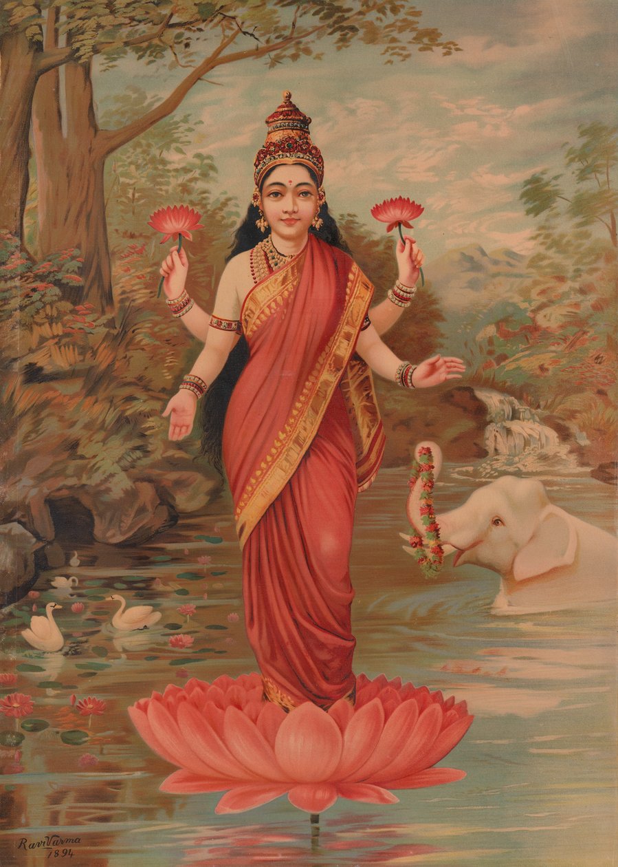 Lakshmi, 1894. av Unbekannt