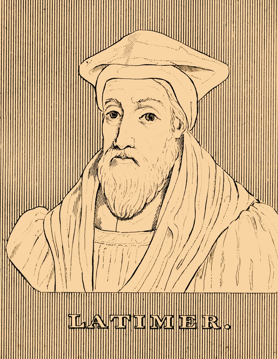 Latimer, c1487-1555, 1830. av Unbekannt