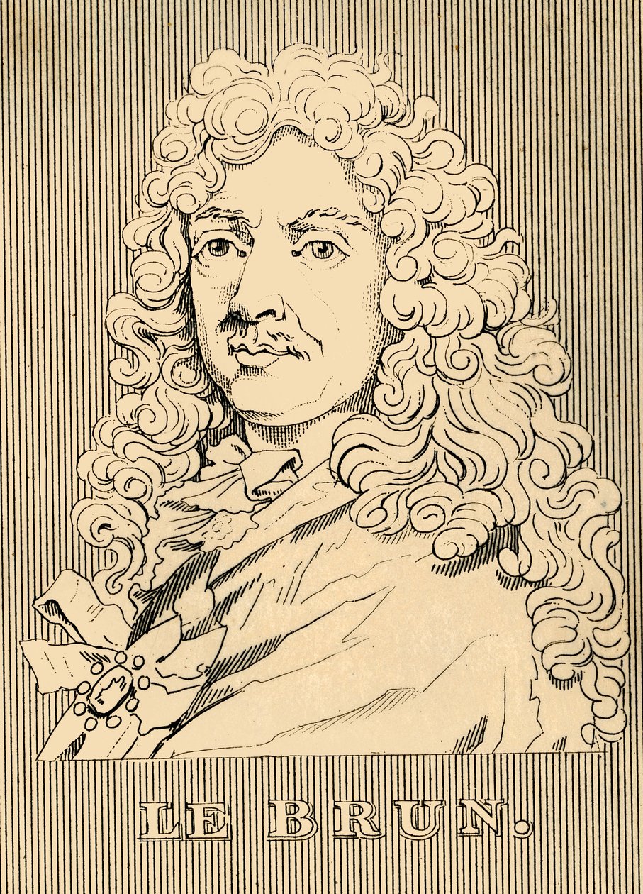 LeBrun, 1619-1690, 1830. av Unbekannt