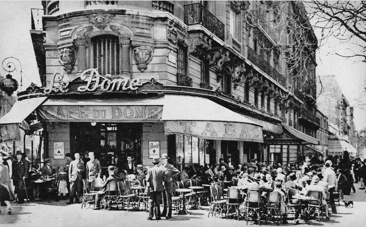 The Dome, Boulevard du Montparnasse. av Unbekannt