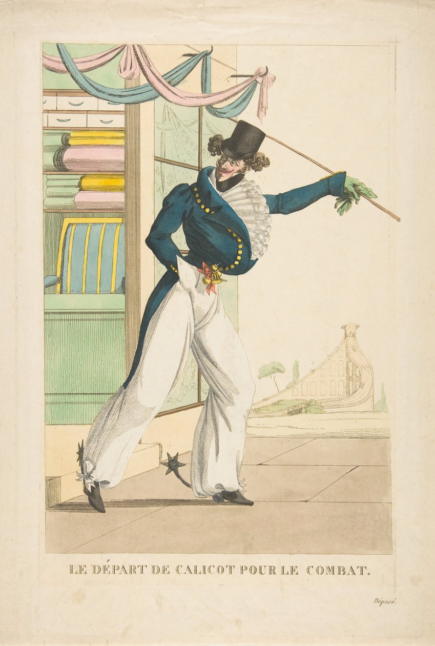 Calicos avgang for kamp, ​​1817-18. av Unbekannt