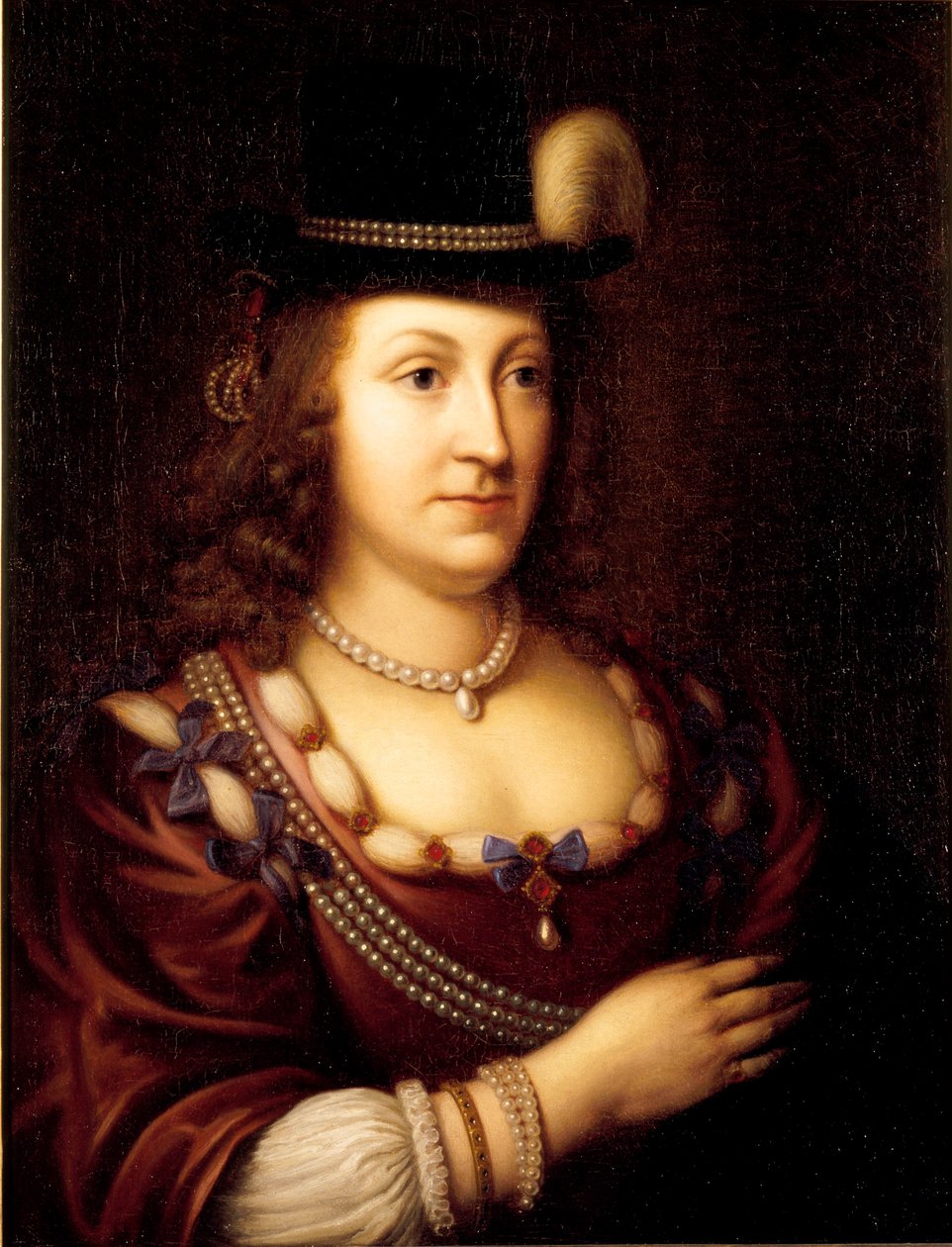 Leonora Christina, grevinne Ulfeldt 1621-1698, 1650. av Unbekannt