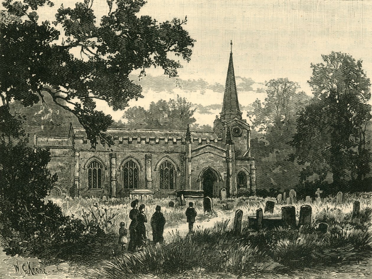 Lexden kirke, 1898. av Unbekannt