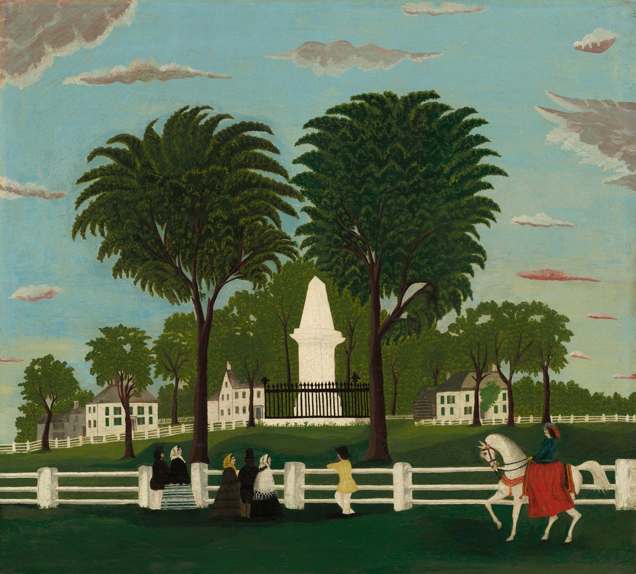 Lexington Battle Monument, 1853 eller senere. av Unbekannt