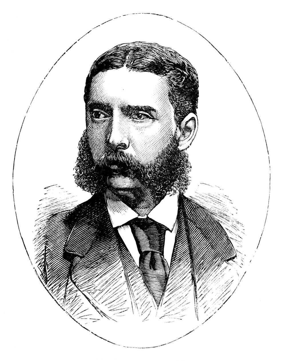 Løytnant Bromhead, c1880. av Unbekannt