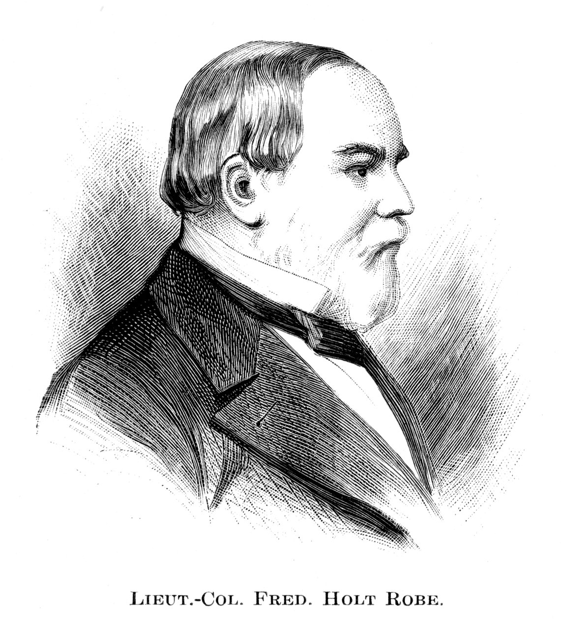 Oberstløytnant Frederick Holt Robe, 1886 av Unbekannt