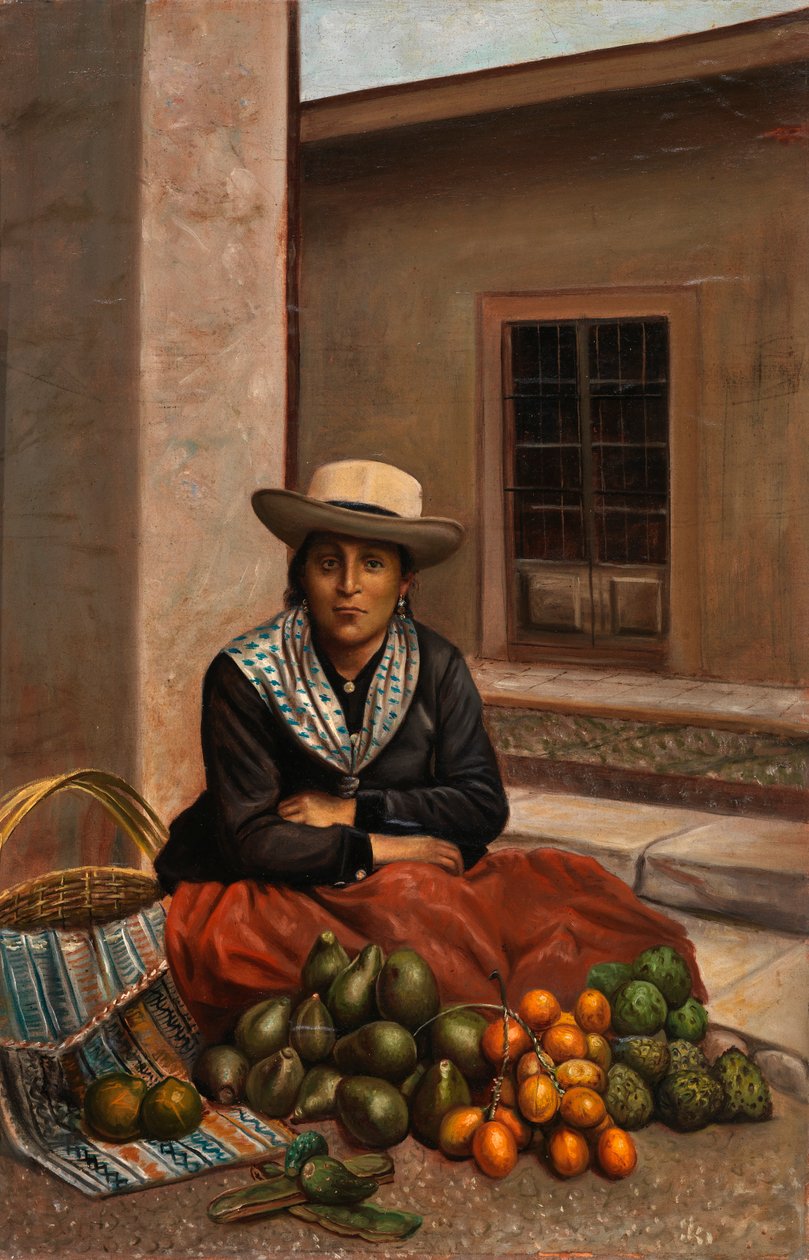 Lima kvinne, ca. 1890-1892. av Unbekannt