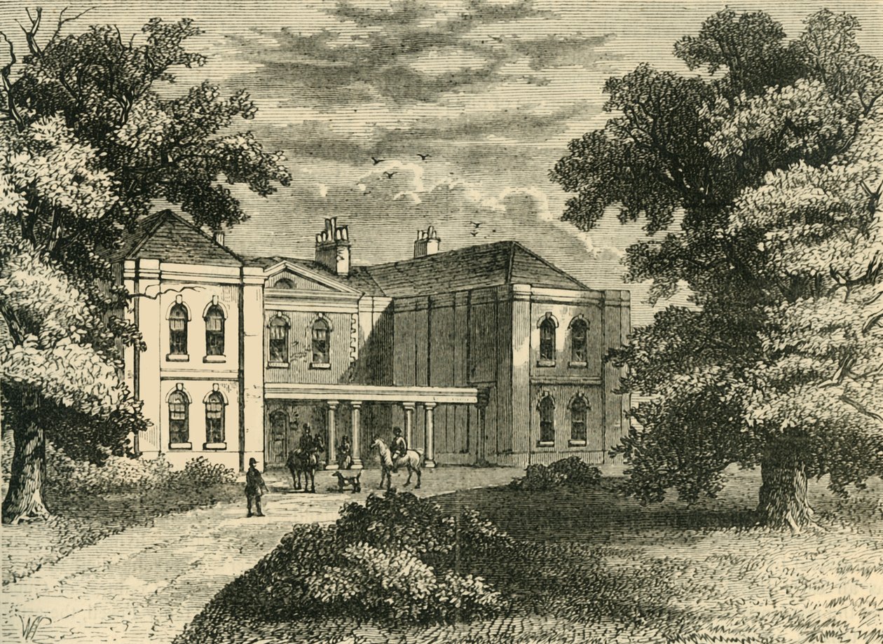 Lime Grove, Putney, i 1810, c1878. av Unbekannt