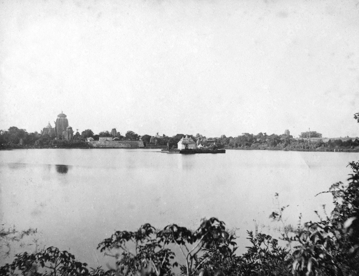 Lingaraj-templer, Bhubaneswar, Orissa, India, 1905-1906 av Unbekannt