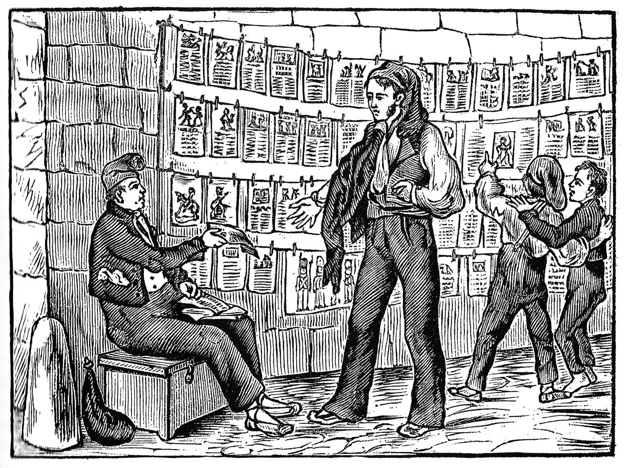 Cordel Literature, Barcelona, ​​​​1850. av Unbekannt
