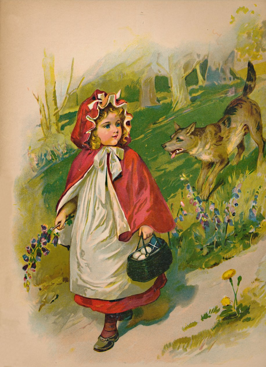 Rødhette, 1903 av Unbekannt