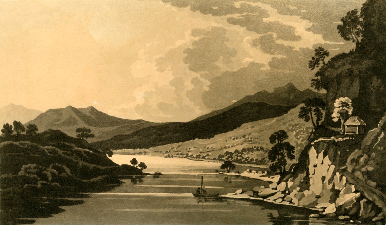 Loch-Kaitrin, East-End, 1802. av Unbekannt