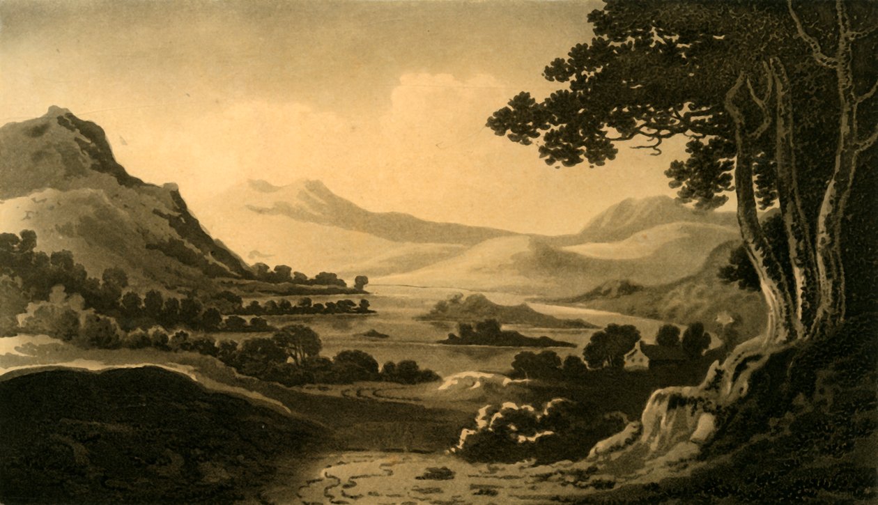 Loch-Kaitrin, West-End, 1802. av Unbekannt