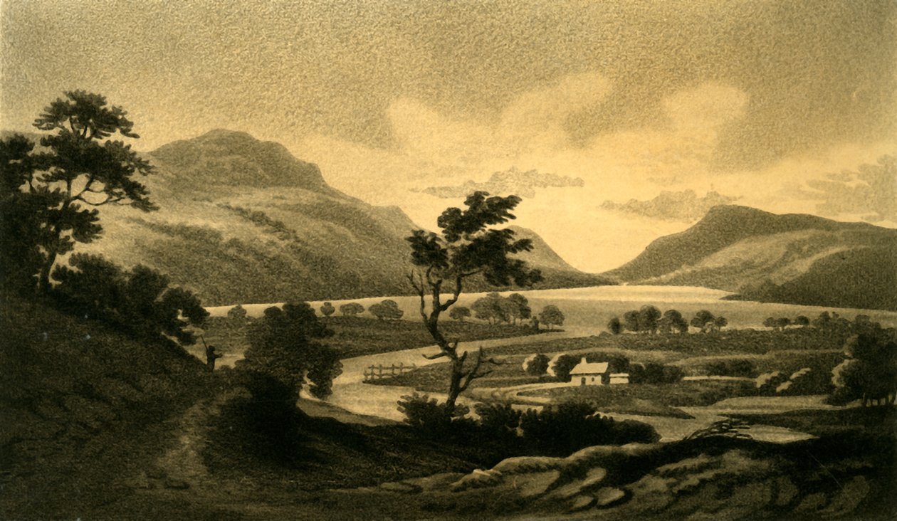 Loch-tay, fra Killin, 1802. av Unbekannt