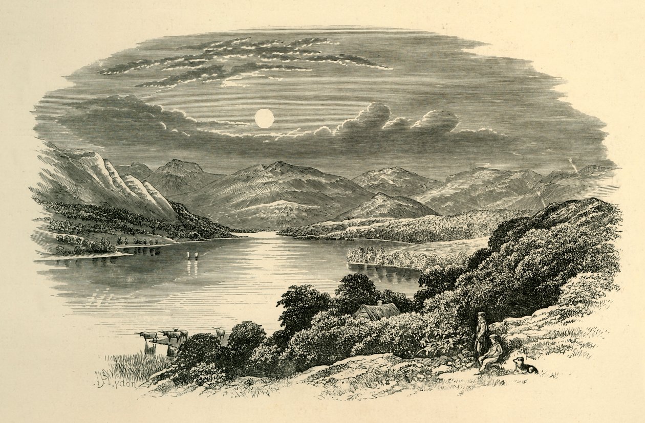 Loch Awe, ca 1890. av Unbekannt