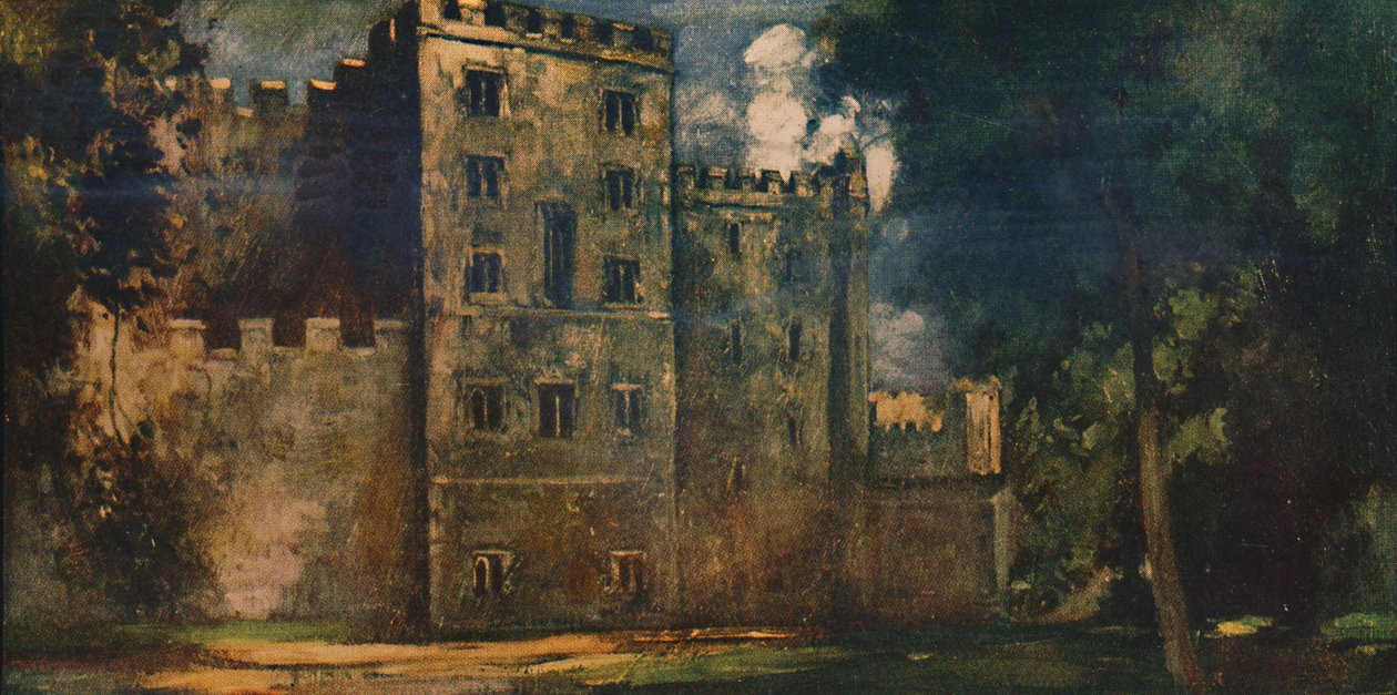 Lollards Tower, Lambeth Palace, 1912 av Unbekannt