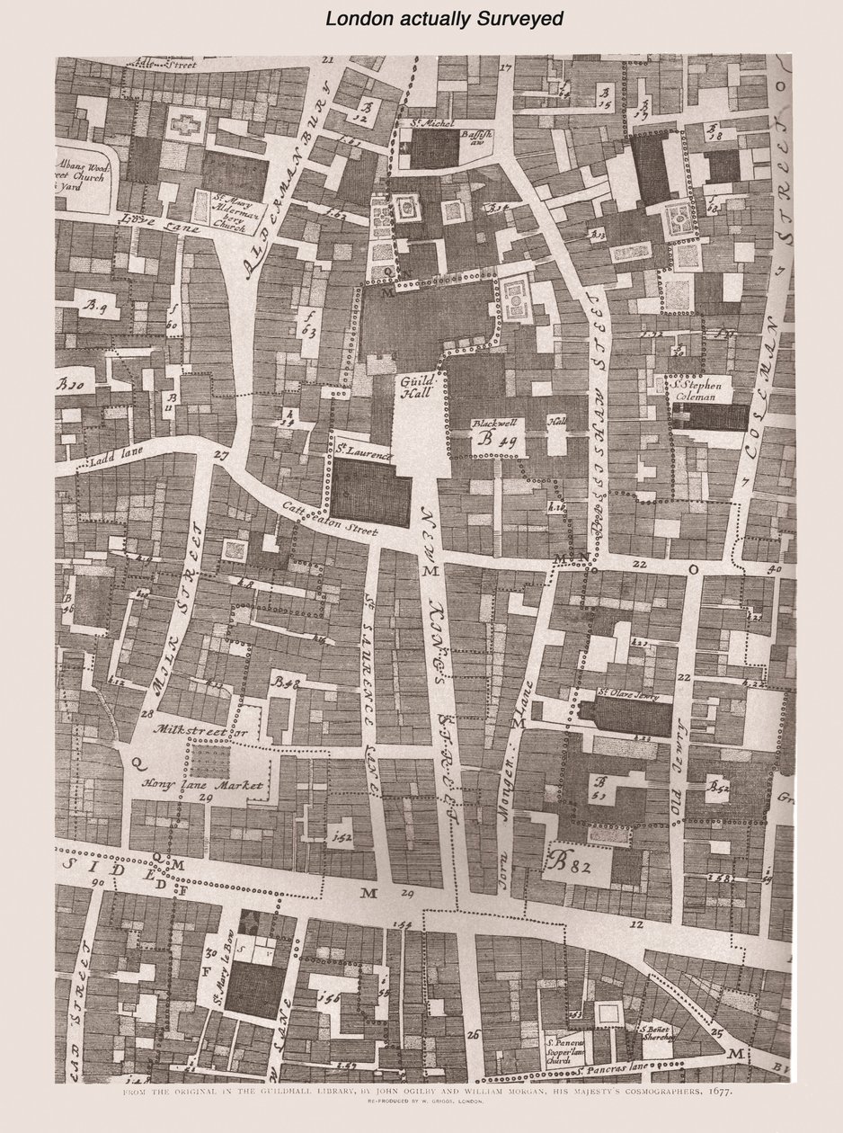 London Actually Surveyed, 1886 av Unbekannt