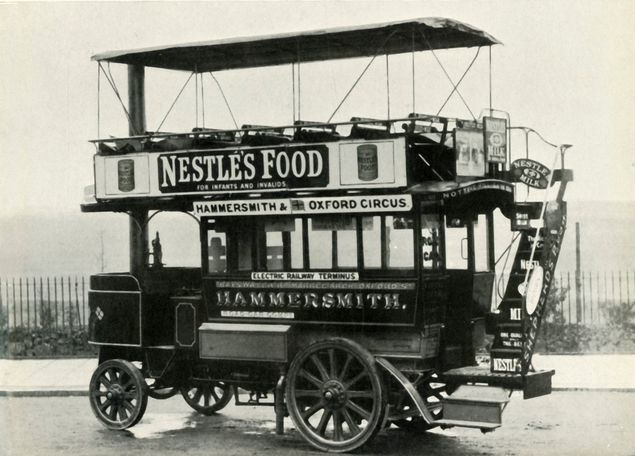 London dampbuss, 1902, 1947. av Unbekannt