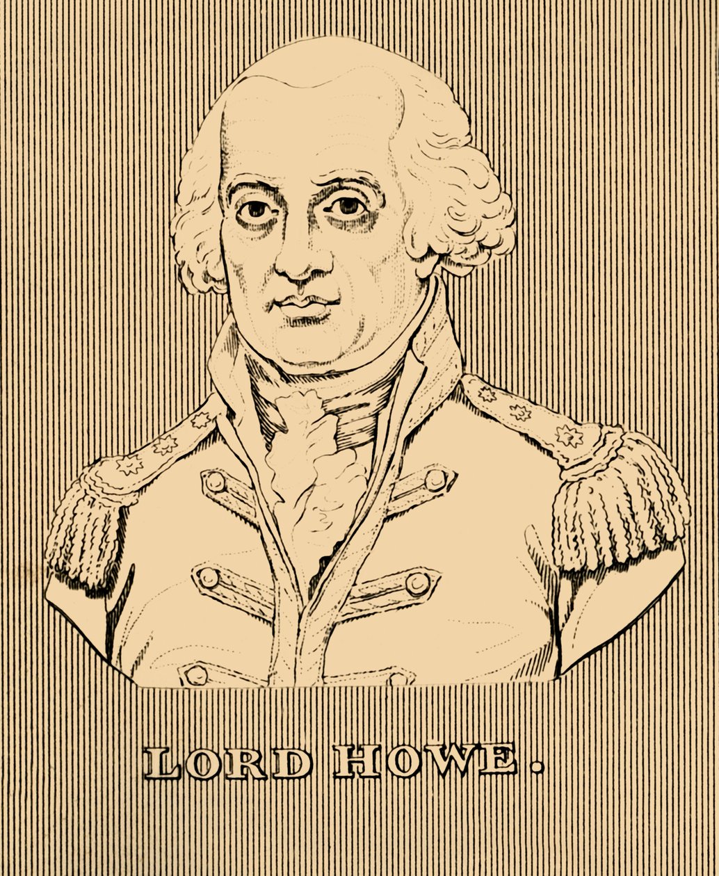 Lord Howe, 1726-1799, 1830. av Unbekannt