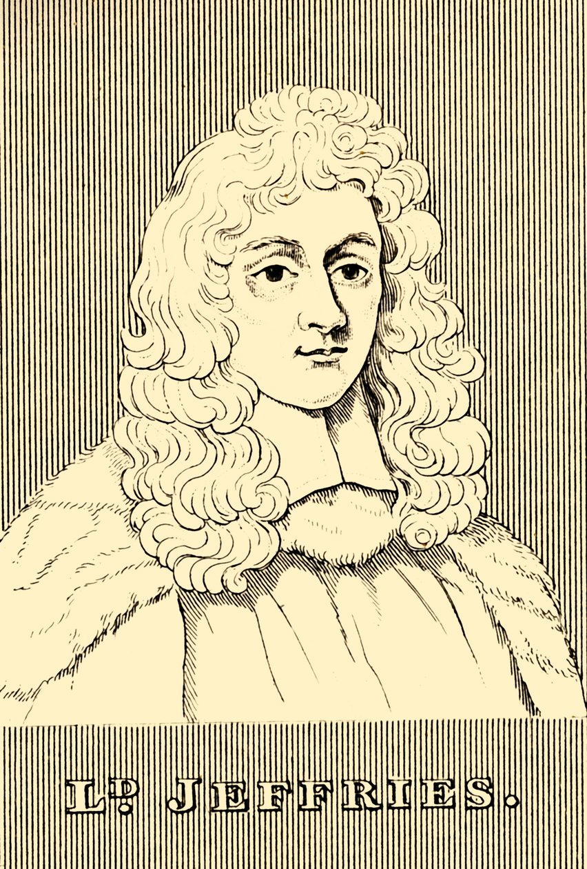 Lord Jeffries, 1645-1689, 1830. av Unbekannt