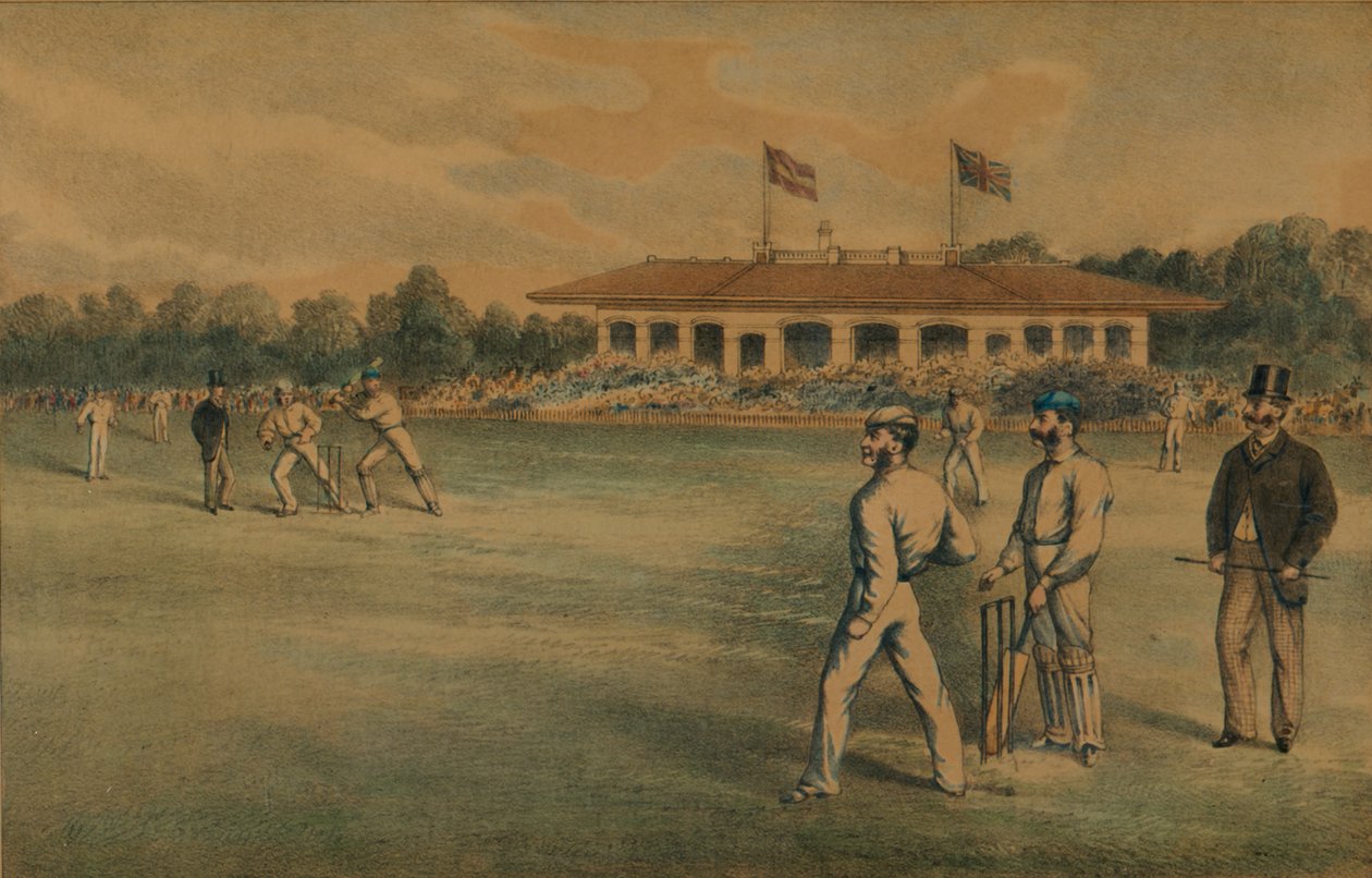Lords Cricket Ground, 1800-tallet. av Unbekannt