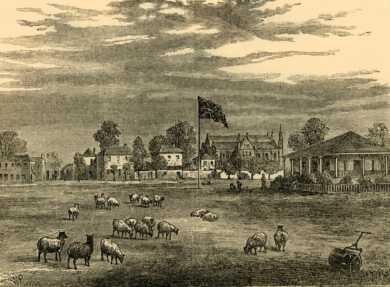 Lords Ground i 1837, c1876. av Unbekannt