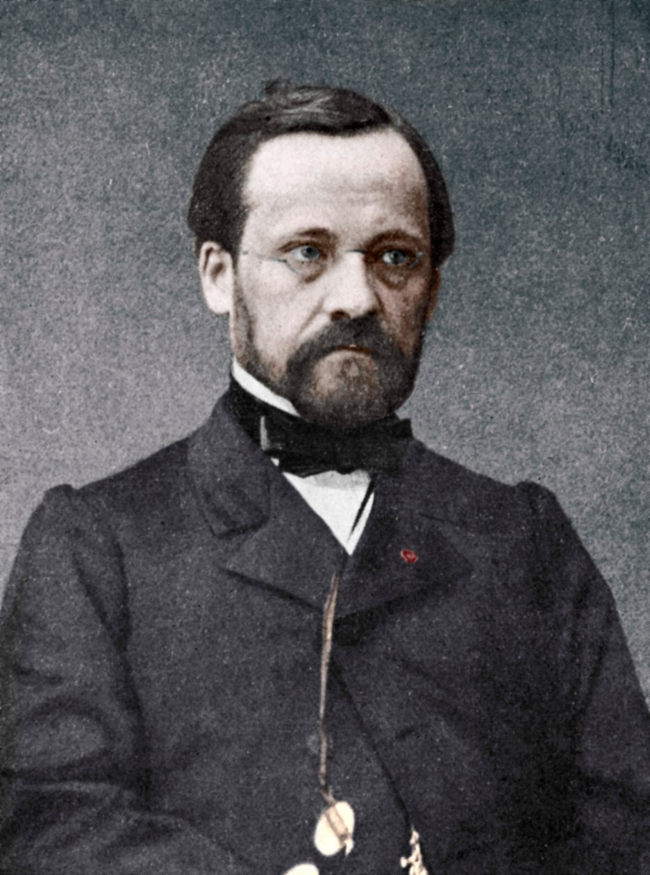 Louis Pasteur, fransk mikrobiolog og kjemiker, 1800-tallet av Unbekannt