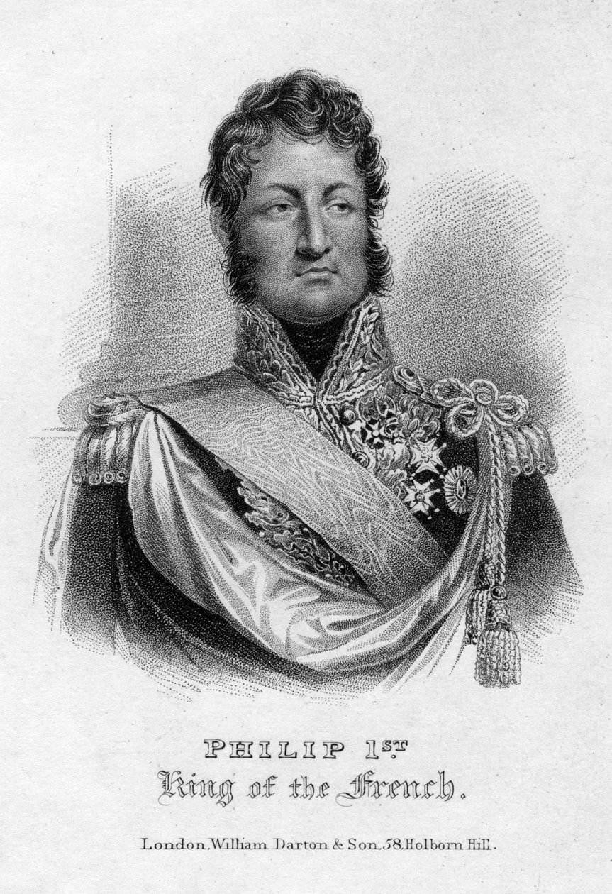 Louis Philippe I, konge av Frankrike av Unbekannt