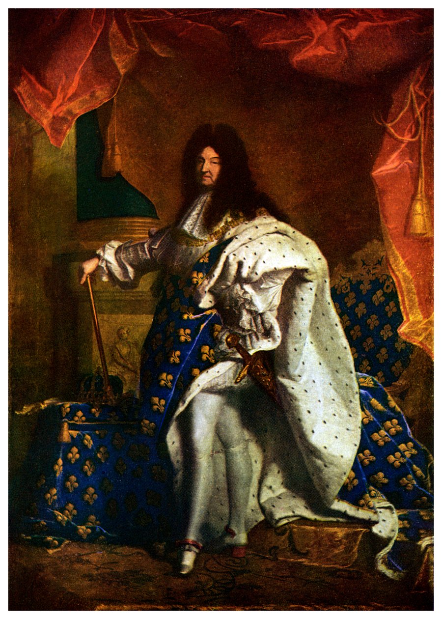 Ludvig XIV, konge av Frankrike, 1701 1956 av Unbekannt