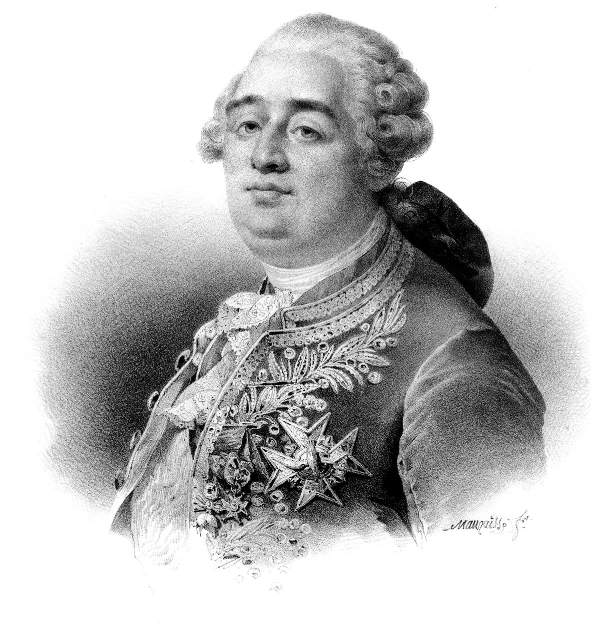 Louis XVI, konge av Frankrike, 1816 av Unbekannt