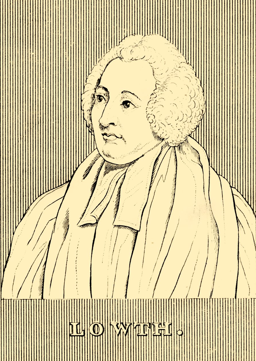 Lowth, 1710-1787, 1830. av Unbekannt