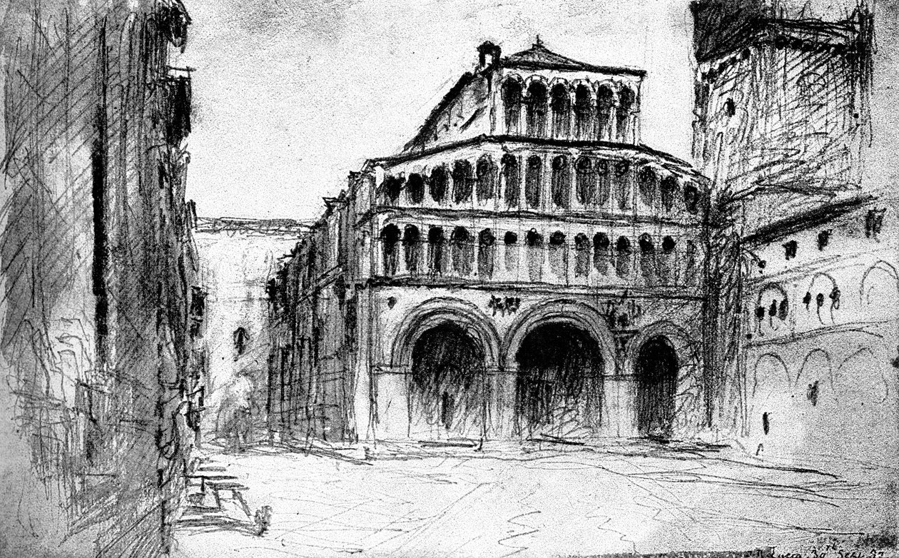 Lucca, 1832 1900 av Unbekannt