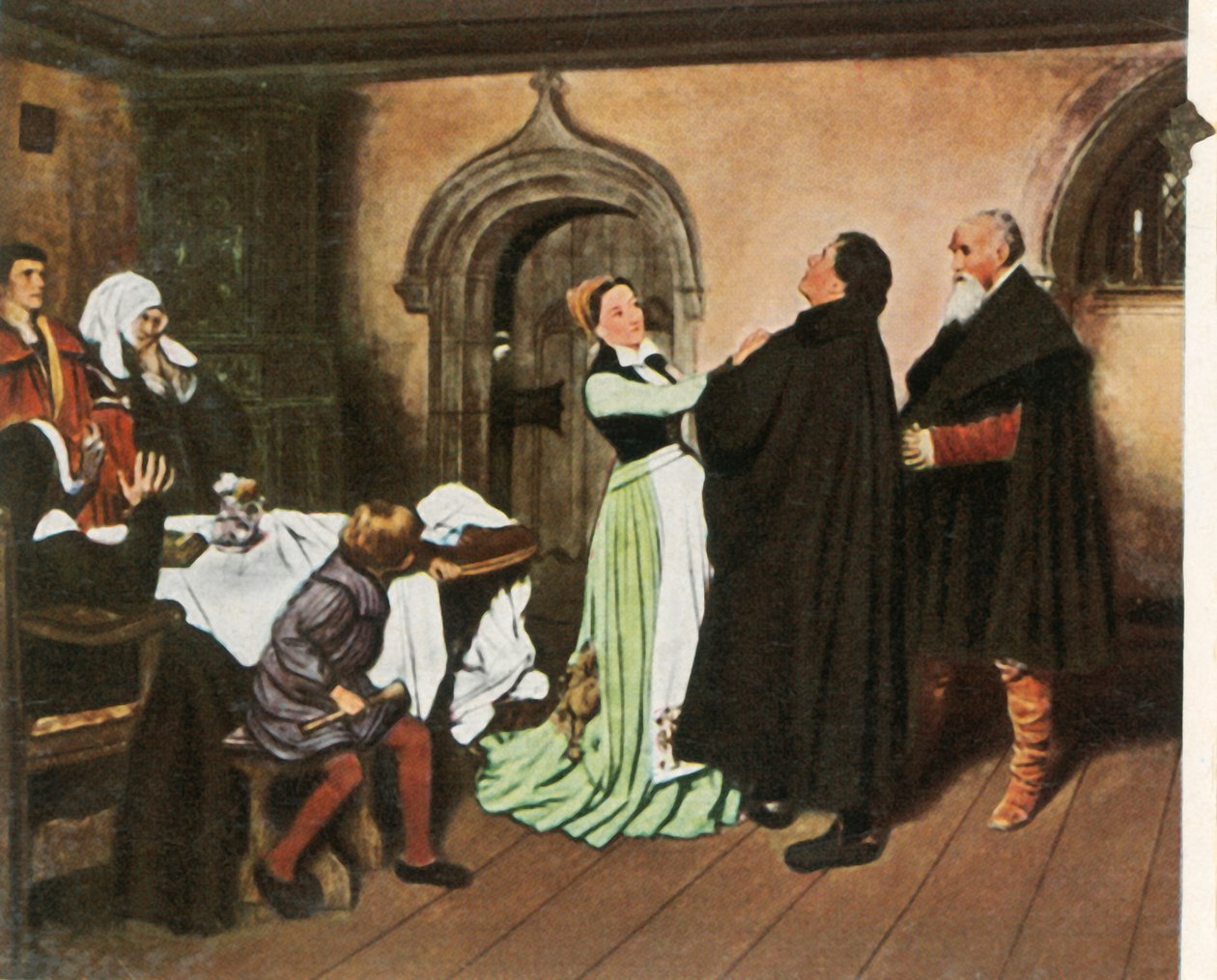 Luther og Katarina av Bora, 1936. av Unbekannt