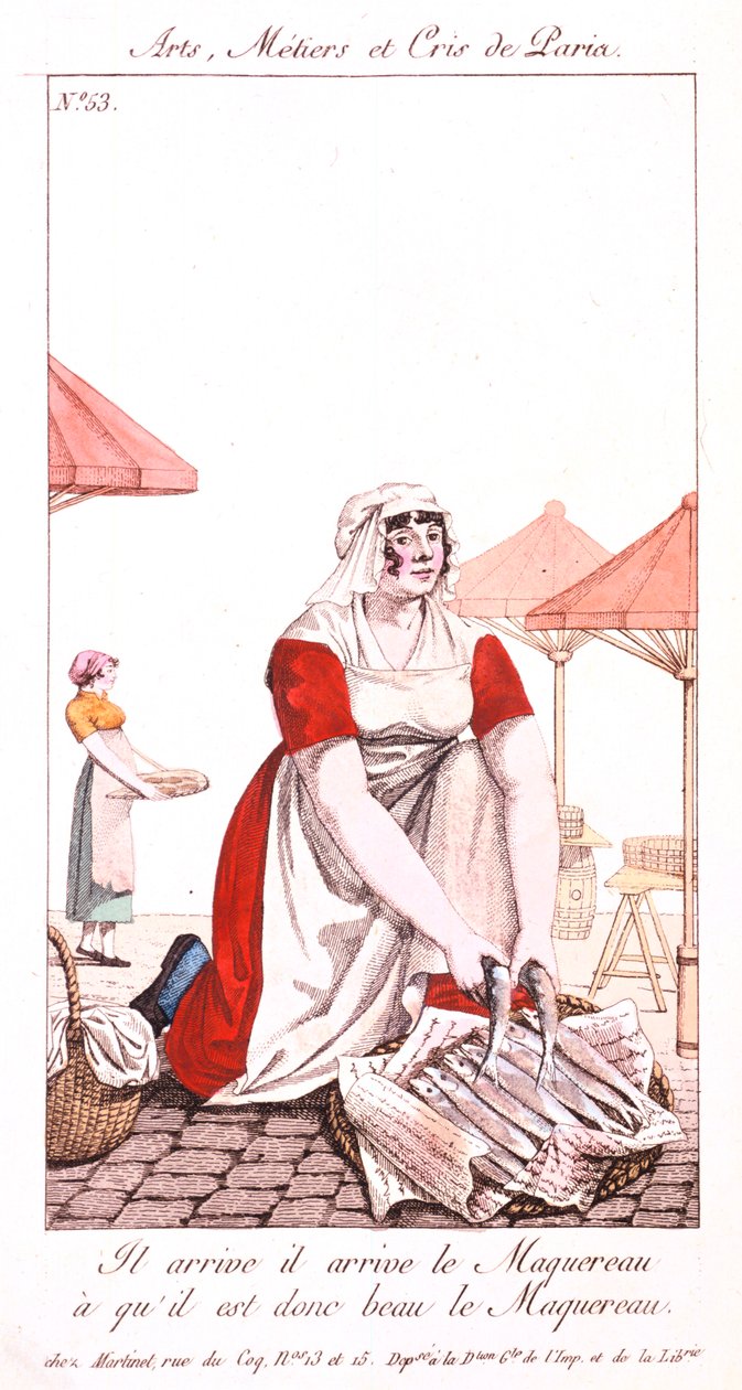 Makrellselger, 1826 av Unbekannt