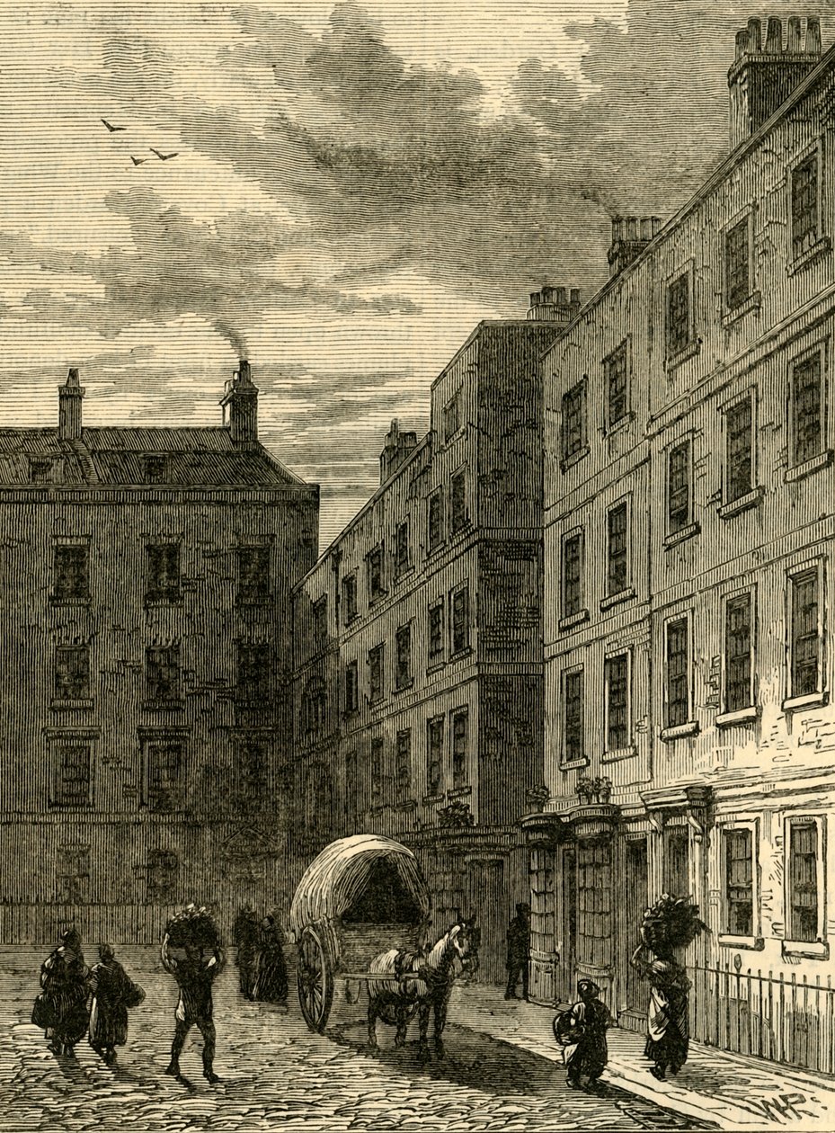 Macklins House, Tavistock Row, 1881. av Unbekannt