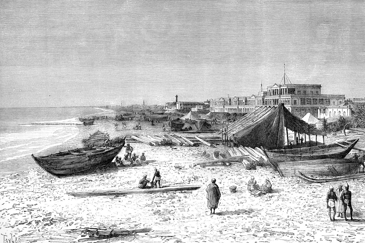 Madras, India, 1895 av Unbekannt
