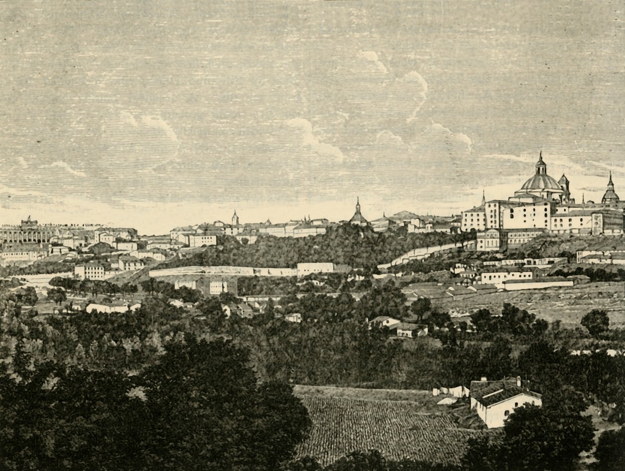 Madrid, 1890. av Unbekannt